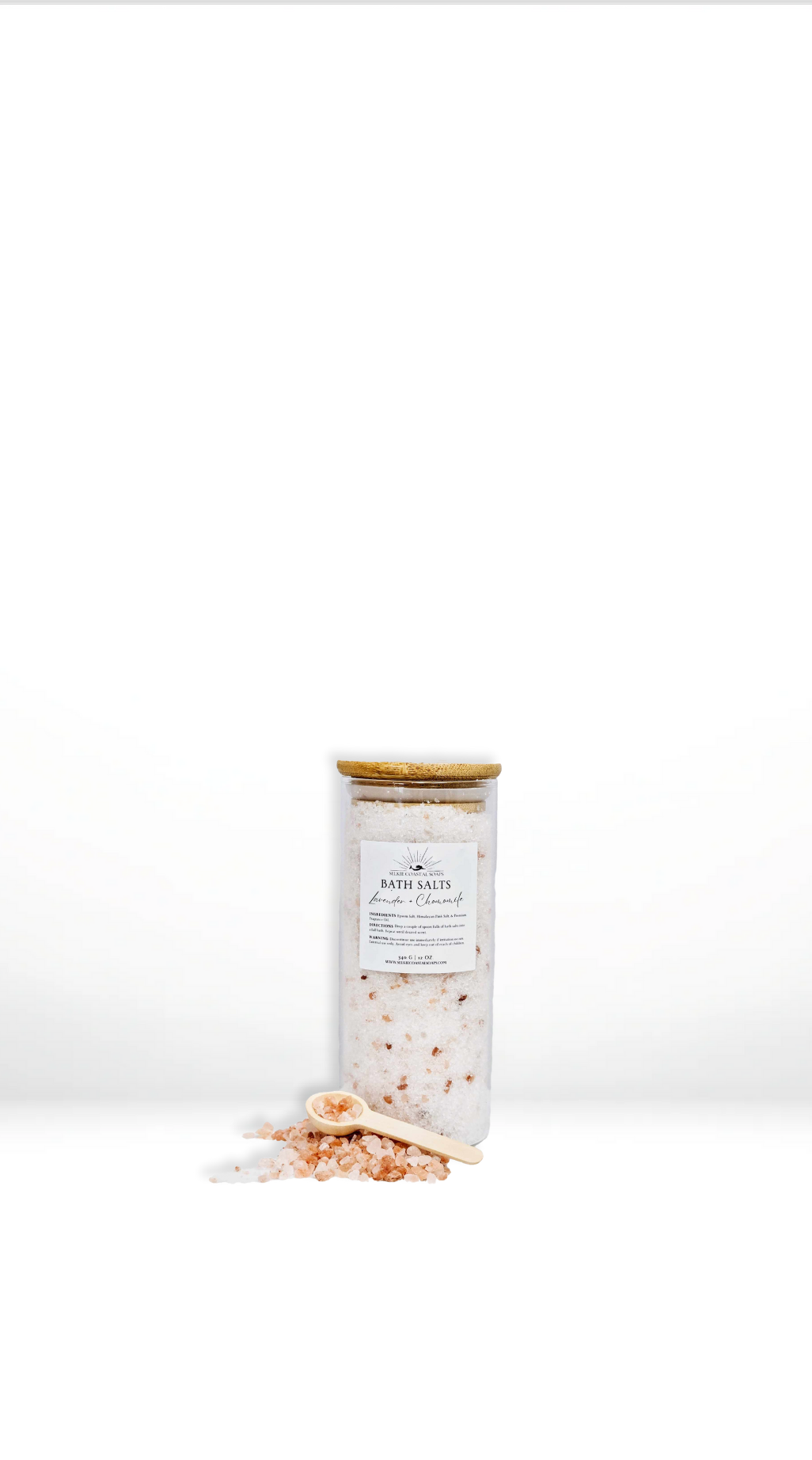 Lavender + Chamomile Bath Salts